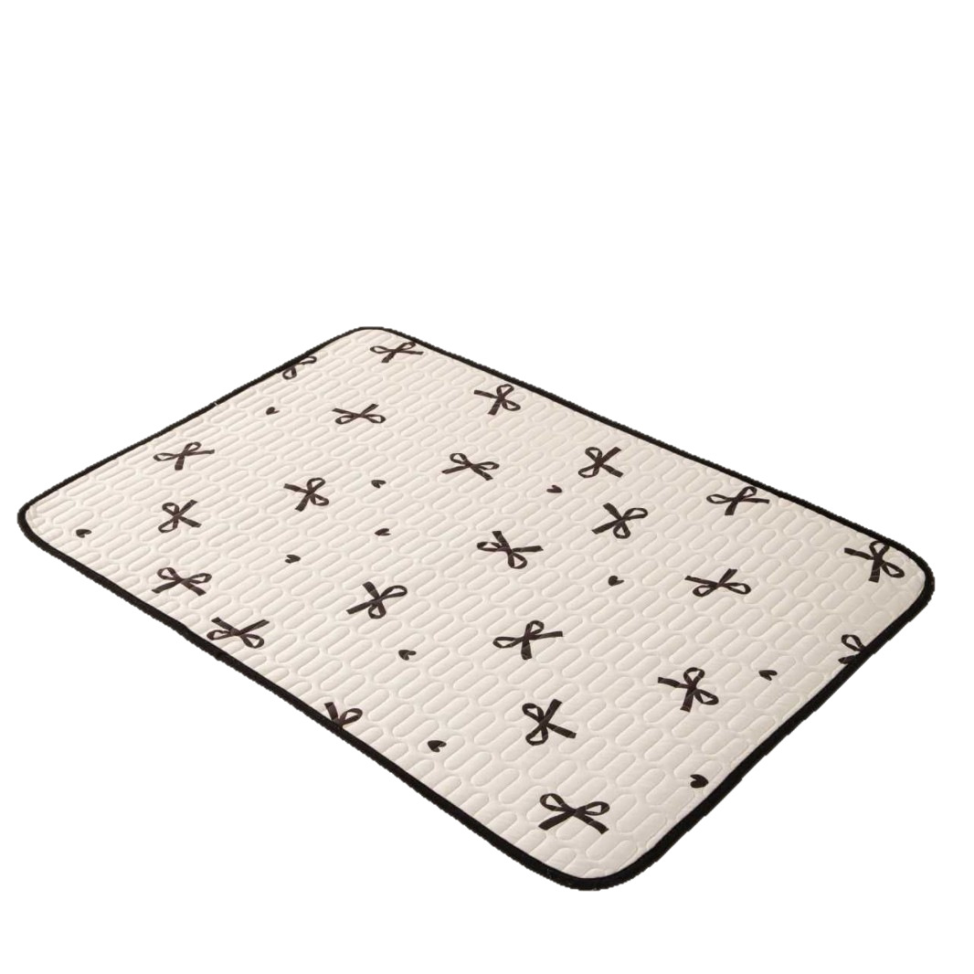 批发儿童超大婴儿隔尿垫姨妈月经生理期女学生宿舍防水透气床垫白底实物图