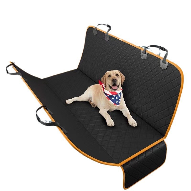 Amazon car rear pet mat, anti-dirt and wear-resistant pet car mat, thickened Oxford cloth dog seat mat wholesale Item Picture