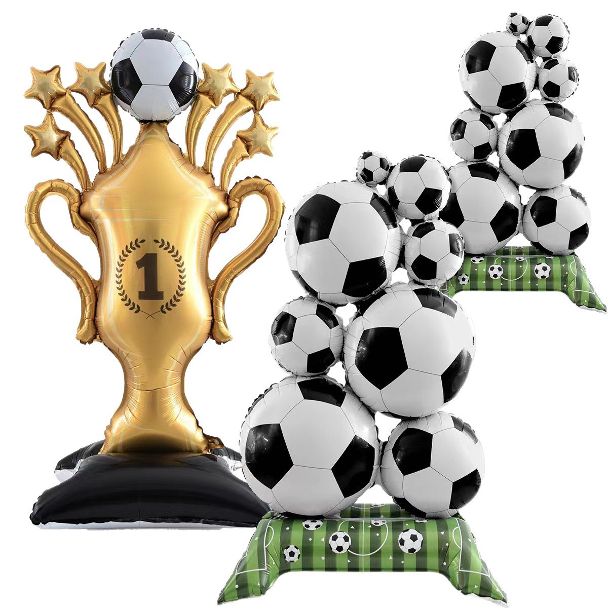 كأس كأس العالم لكرة القدم لبطولة العالم لكرة القدم لعام 2026 لكرة القدم، قام المشجعون بالمناطيد الغشائية المصنوعة من الألمنيوم Item Picture