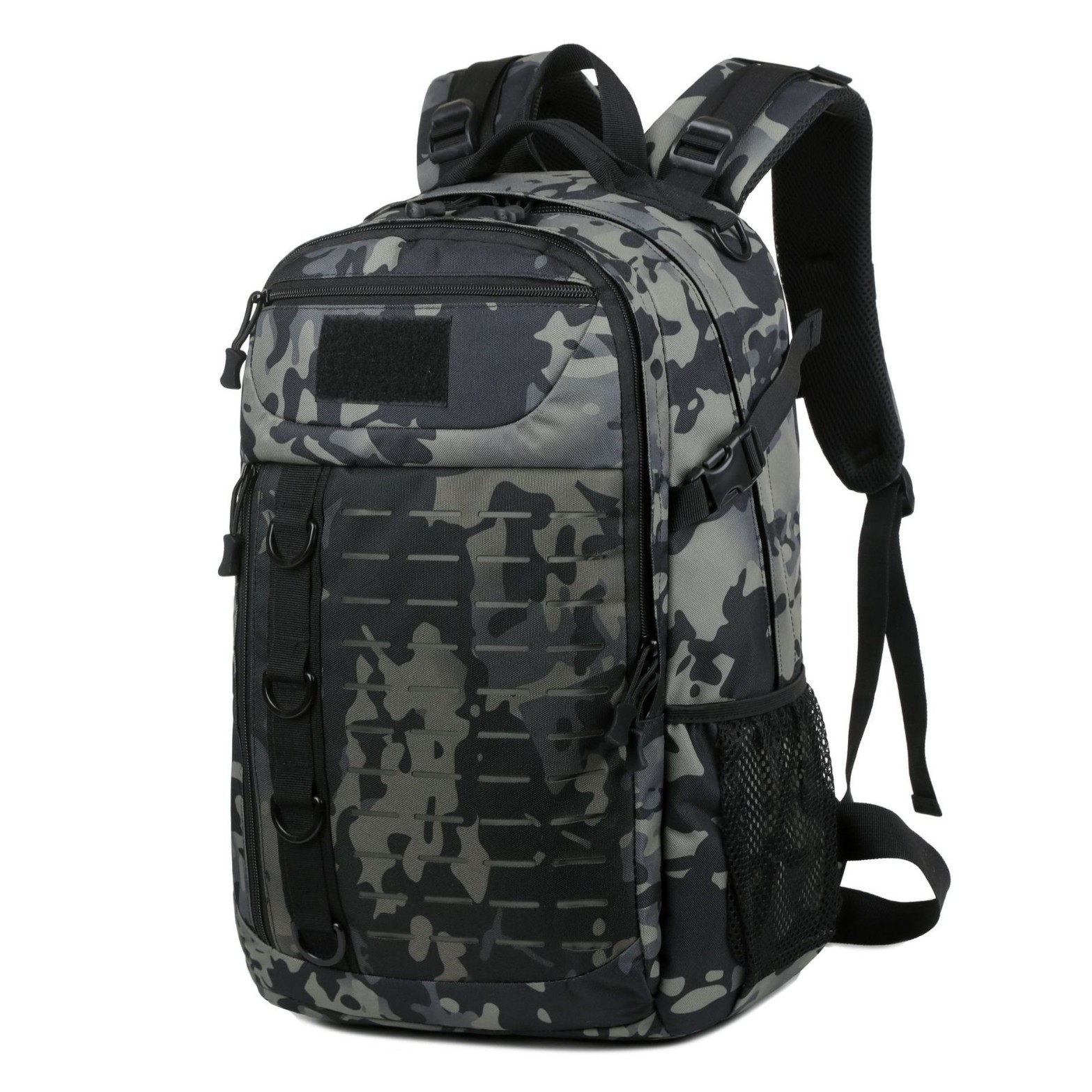 跨境工厂户外多功能战术防水背包特战应急徒步旅行登山迷彩双肩产品图