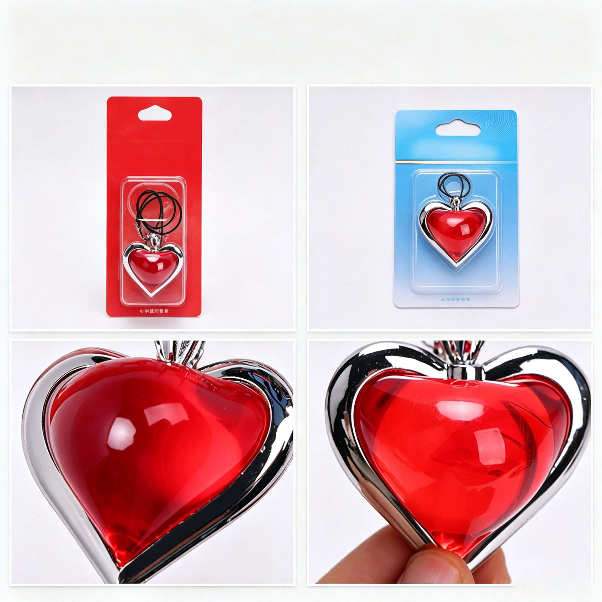 Heart-shaped pendant, aromatherapy hanging piece, car breathable film, I'm Air Fresh Fragrance Sheet, lasting fragrance Specification image