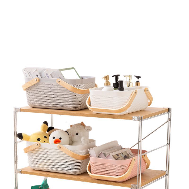 سلة الأغذية المنزلية، سلة الأغذية اليدوية، سلة الفواكه والخضروات، سلة خفيفة للحمام Item Picture
