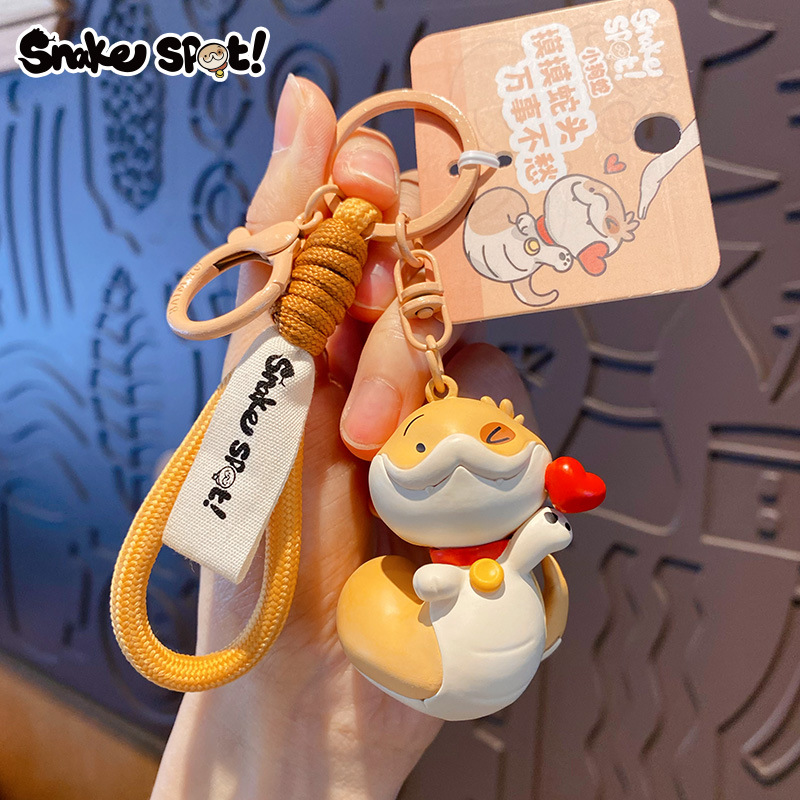 钥匙扣/卡通钥匙扣挂件/钥匙扣公仔挂件/发光闪光钥匙扣/马卡龙钥匙扣细节图