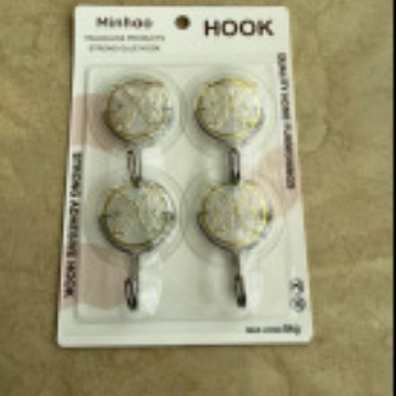 Light luxury transparent hooks without drilling, multiple styles of load-bearing adhesive hooks, high appearance level hooks for kitchen and bathroom, versatile for home use Application Scenario