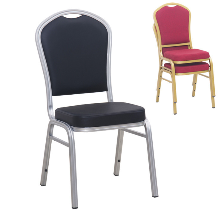 Star Factory wholesals coffee-colored hotel and restaurant tables and chairs, aluminum alloy conference chairs, dining chairs, and iron pipe banquet chairs. Chair covers are available Application Scenario
