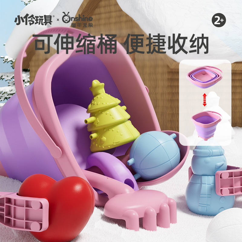 ONSHINE/ Childhood Infinity Children's Snowball Tongs Snowman Large Snow Tongs Tools Outdoor Tongs Toys details Picture