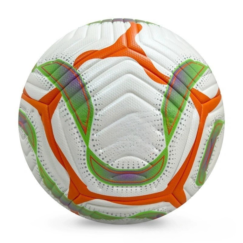 2025 new style competition training football heat-bonded 5-ball PU wear-resistant explosion-proof football available for wholesale with customized logo details Picture