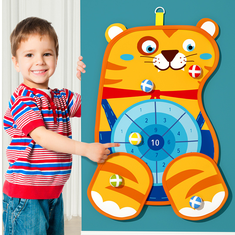 Children's high jump, sticky ball, dartboard, target ball, throwing, bouncing, high sticky, sticky, and other ball toys for kindergarten babies Specification image