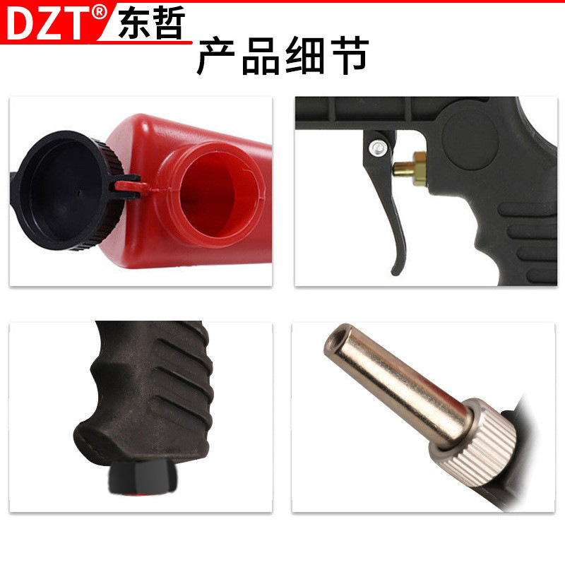 Handheld small pneumatic sandblasting guns, portable pneumatic sandblasting guns, pneumatic tool accessories are selling well across borders Application Scenario