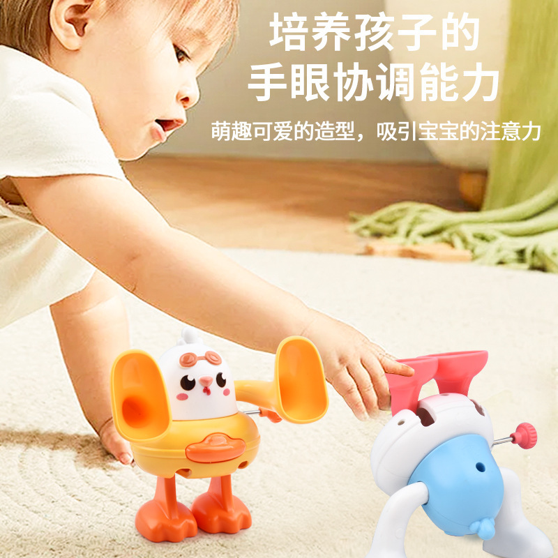 Children's wound spring toys, somersaults, duck yolks, chicken yolks, duck somersaults, baby gifts, early education and educational toys, batches Application Scenario