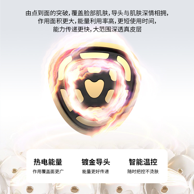 shanilak Electric Color Light EMS Home Facial Care anti-wrinkle and firming skin electronic beauty massage device mold details Picture