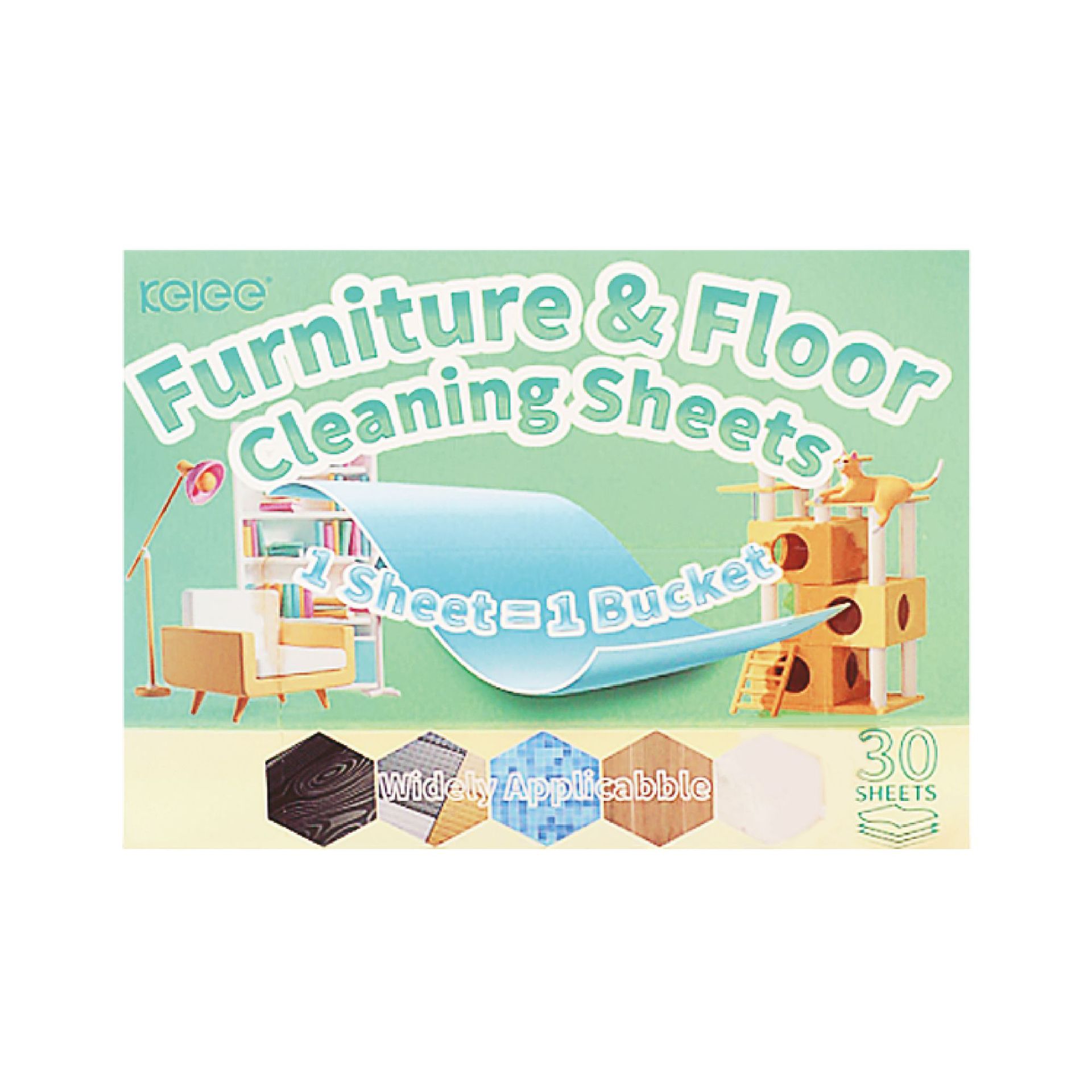 地板清洁片厂家直销多效强力去污增亮留香一次性速溶片清洁剂神器