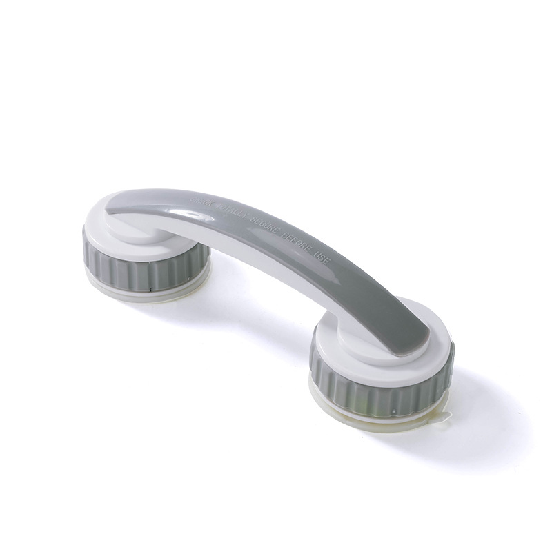 Bathroom handrail without drilling, safety handle for toilet bowl, anti-slip railing for elderly toilet, strong suction cup handle Specification image