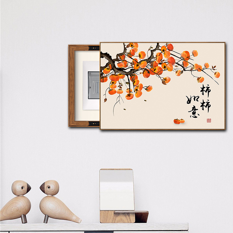 装饰画/装饰画客厅/客厅画欧式/卷轴/装饰画带框细节图