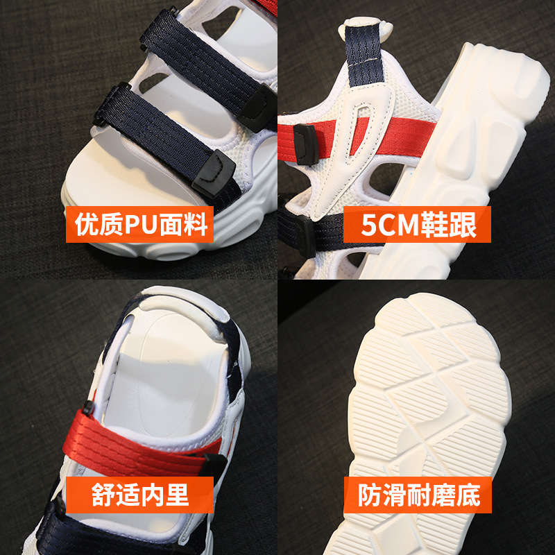 女式凉拖实物图