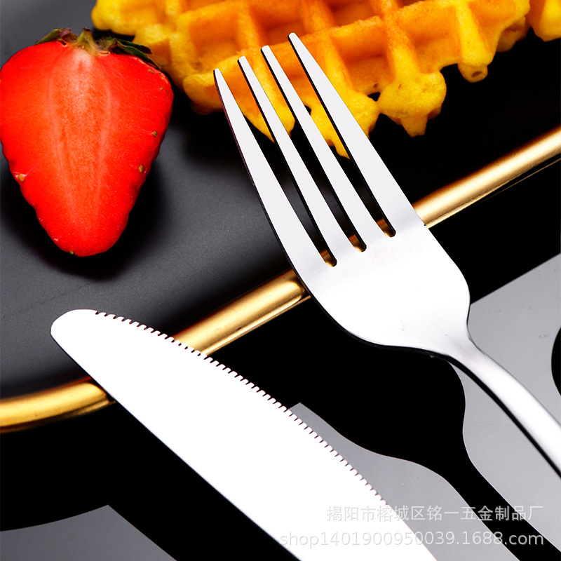 生日刀叉/刀叉/刀叉勺/蛋糕餐具/蛋糕刀叉产品图