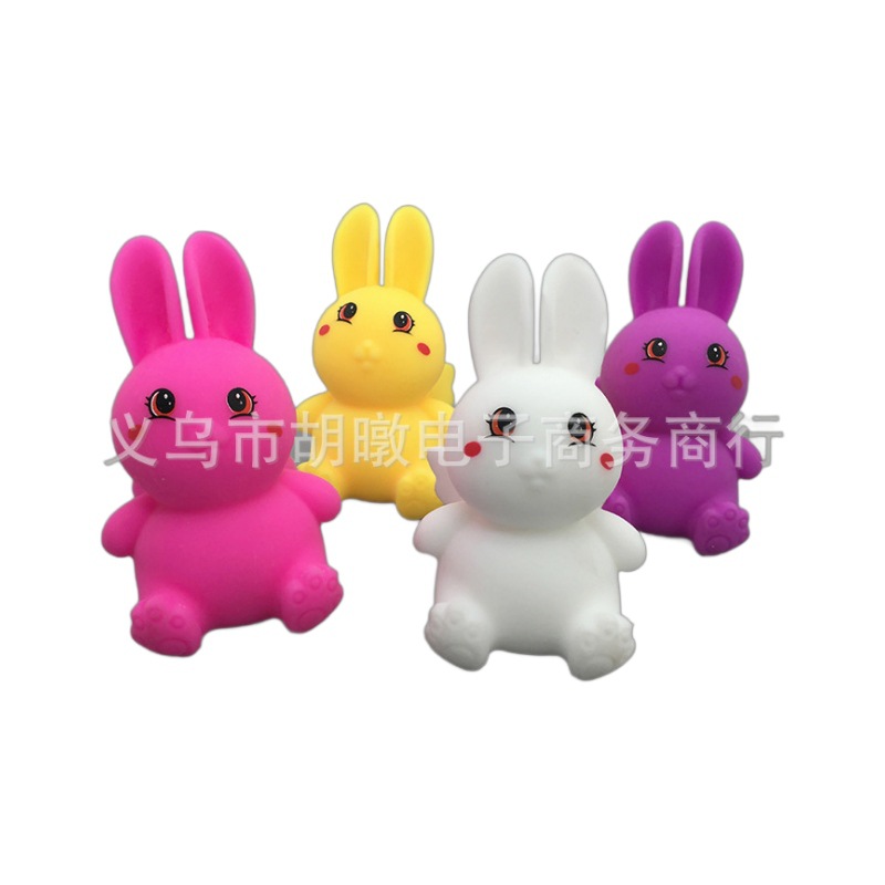 The popular Easter bunny kneading fun and stress-relieving toy, Angel Wing rabbit slow rebound gift toy Item Picture