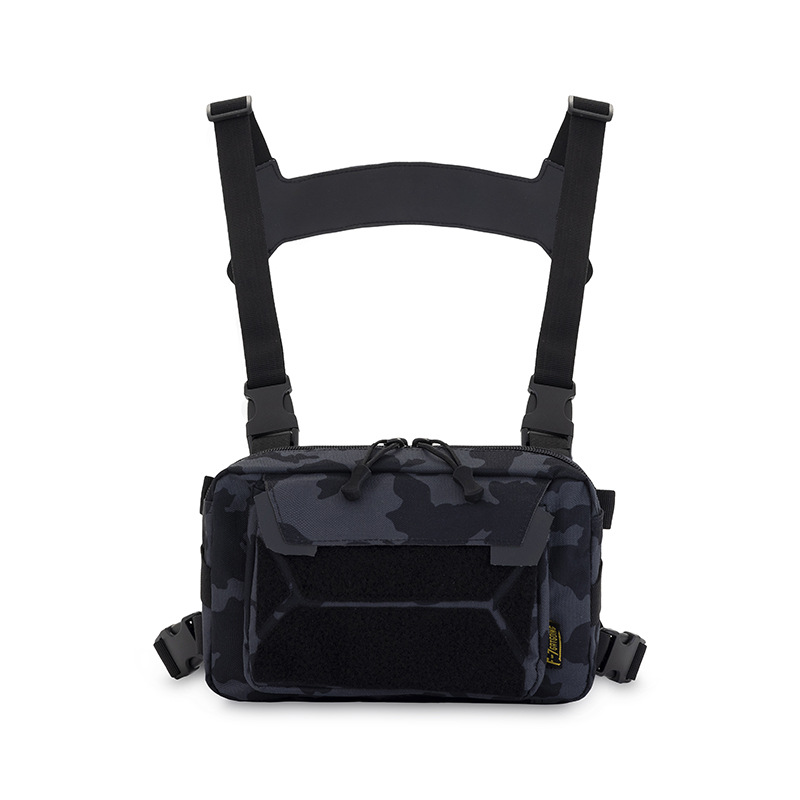 Black tactical backpack tactical vest with built-in breathable insert plate outdoor backpack strap Item Picture