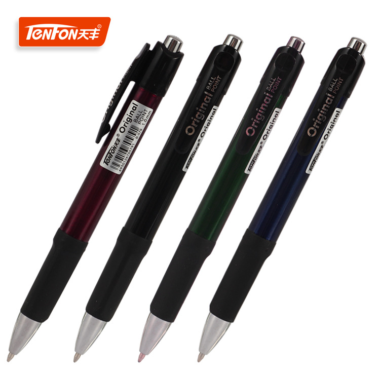 Factory direct supply of office ballpoint pens for export, ballpoint pens, oil pens, plastic jumping ballpoint pens 579, multi-purpose advertisement