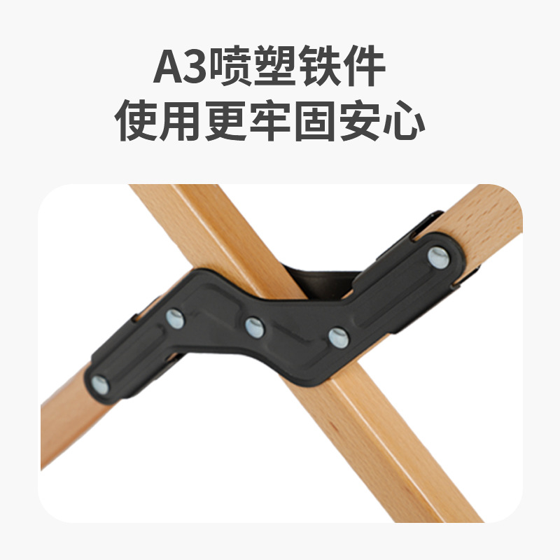 户外露营折叠桌子榉木蛋卷桌便携烧烤野餐实木露营野餐蛋卷桌批发