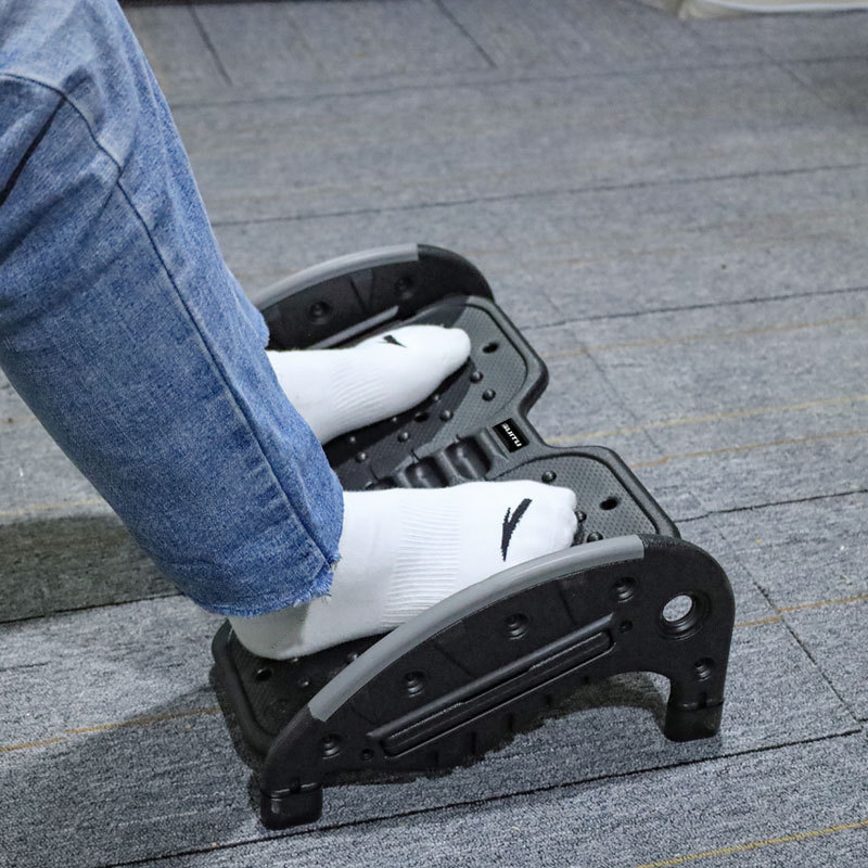 Adjustable office sofa cushion footrest, footrest, desk footrest, a must-have for placing feet Specification drawing