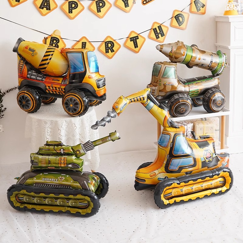 卡通气模玩具实物图