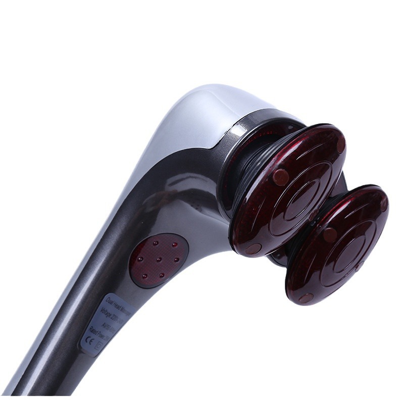 Instrumento de masaje multifuncional plateado y gris relajación profunda hombro y cuello fisioterapia de cuerpo completo masajeador casero portátil Application Scenario