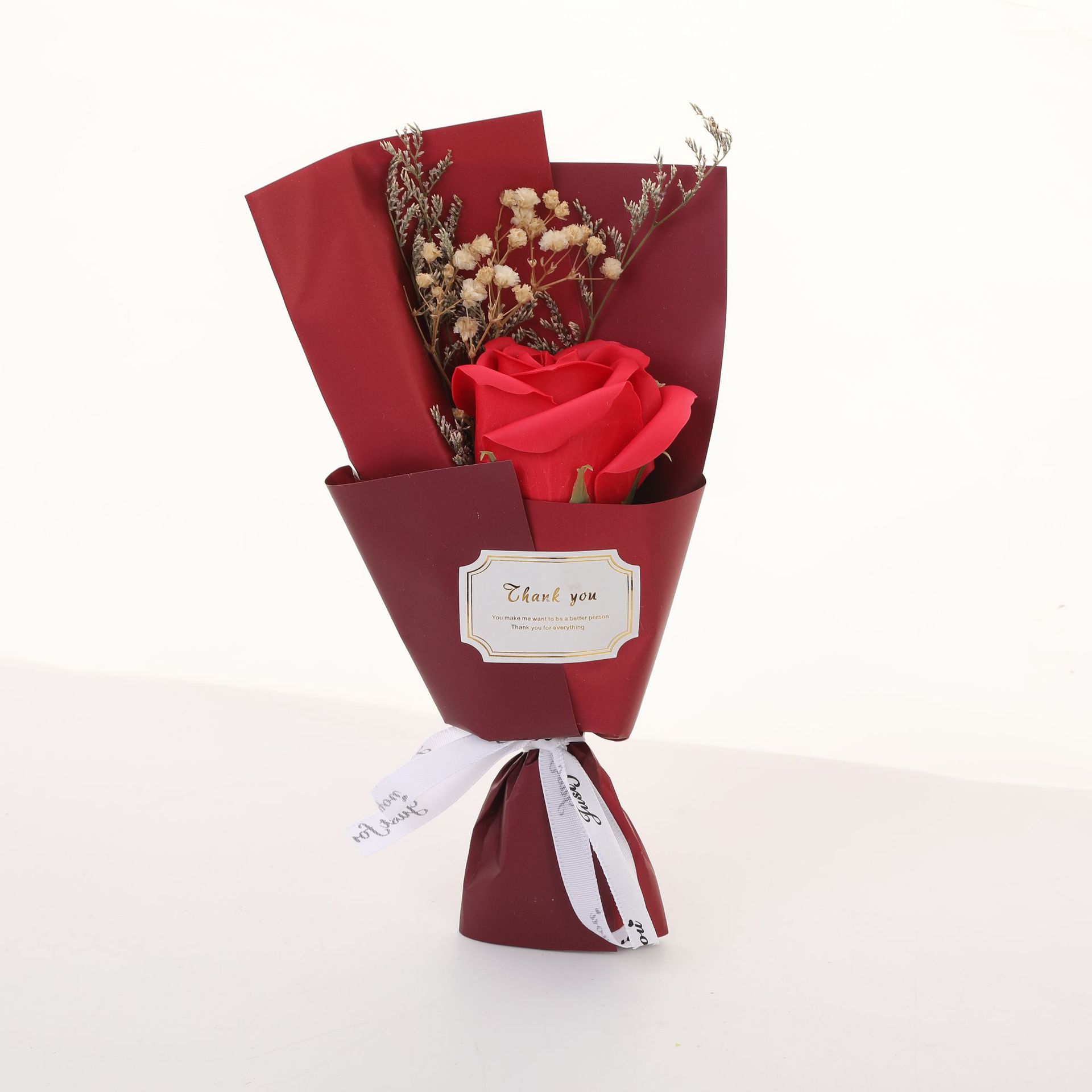 鲜花/夏威夷花环/花艺胶布/花泥/永生花绣球白底实物图