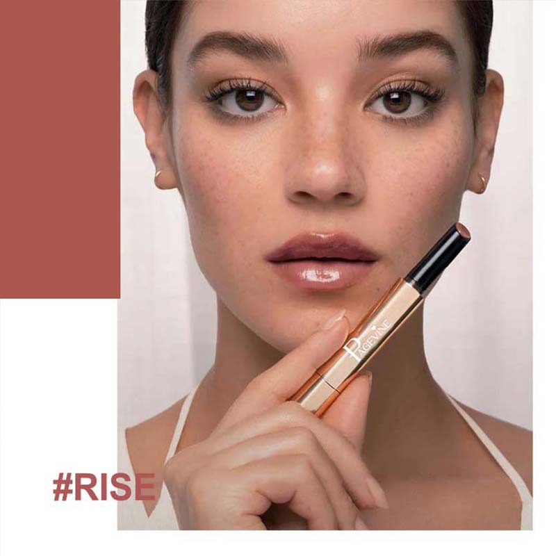 Cross-border PAGE VINE small gold tube Lipstick, moisturizing, long-lasting, waterproof, Whitening, rotating matte lipstick for export Specification image