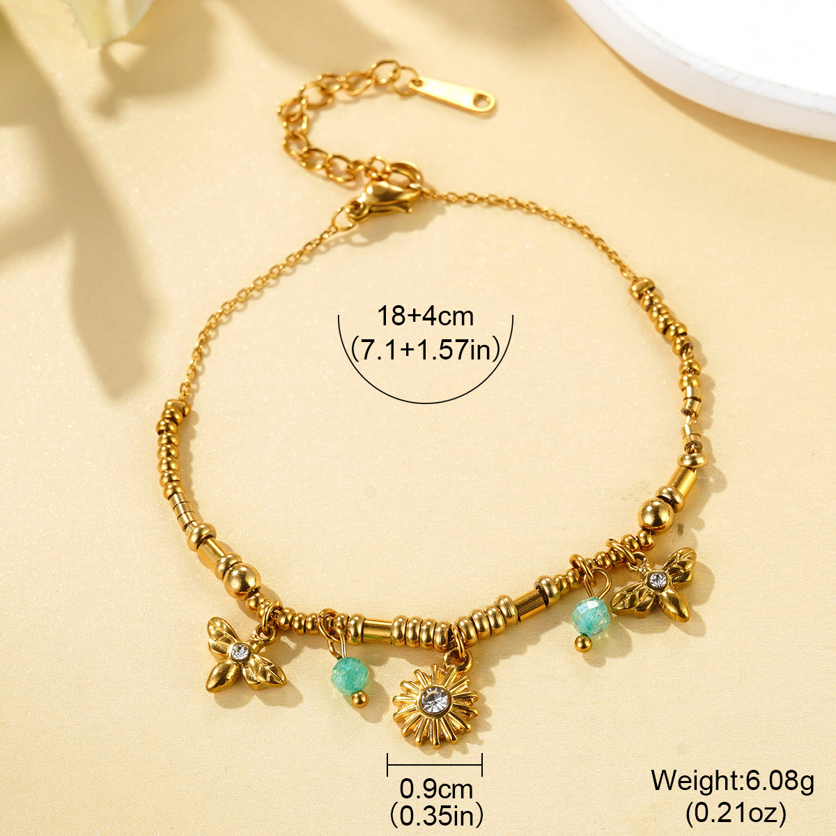 Cross-border Devil's Eye bracelet, European and American starfish, niche high-end stainless steel jewelry bracelet, INS bracelet wholesale Application Scenario