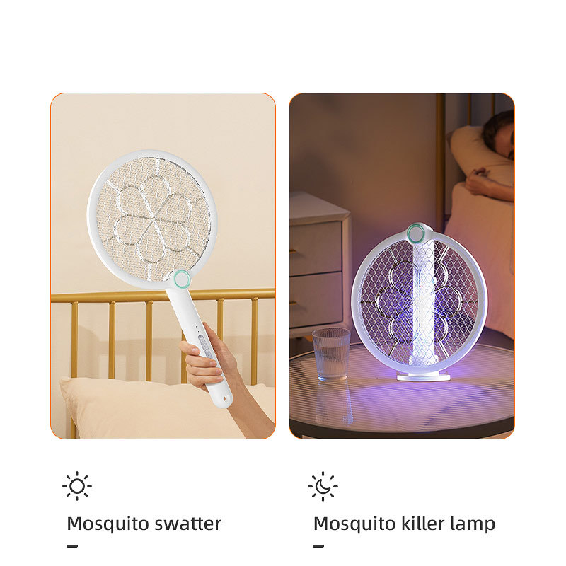 Selected electric mosquito swatter, rechargeable household two-in-one mosquito killer, electric shock mosquito swatter, USB rechargeable household Application Scenario