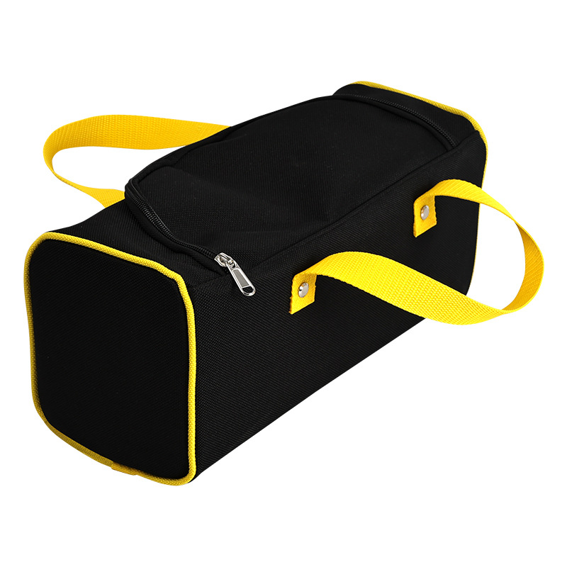 Square tool bag, portable, sturdy and durable, thickened hardware storage bag, hand-held canvas bag, waterproof, specially designed for electricians Specification drawing