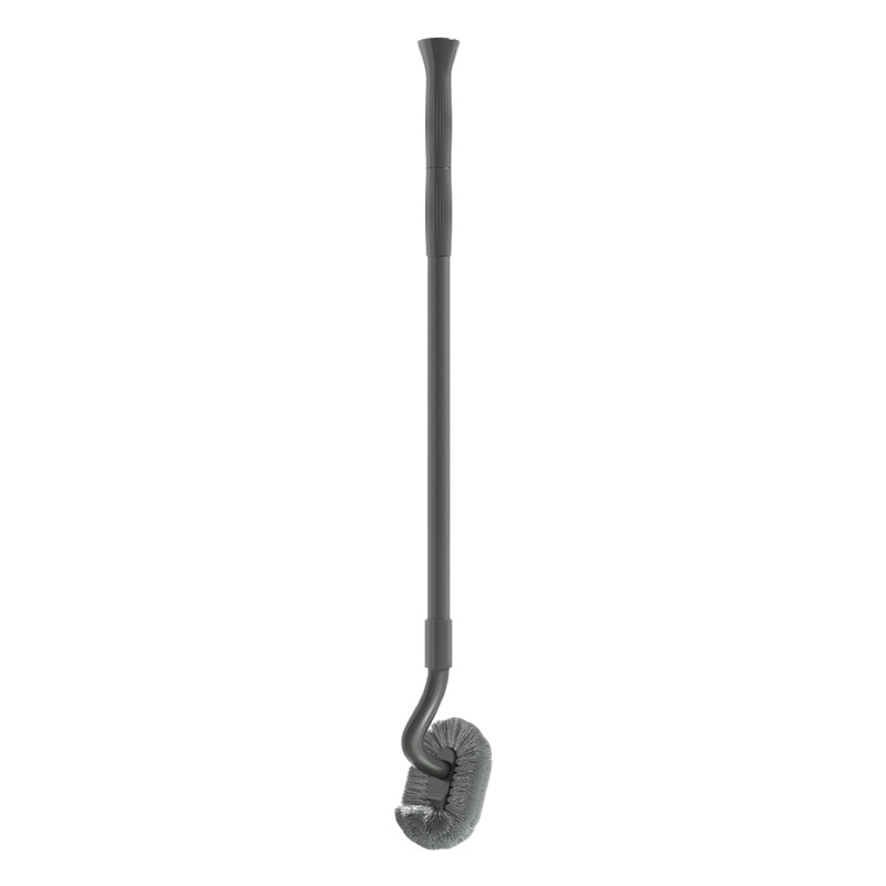Cepillo de inodoro personalizado cepillo de inodoro de mango largo retráctil TPR plástico S codo cepillo de limpieza de pared cepillo de limpieza de inodoro Item Picture