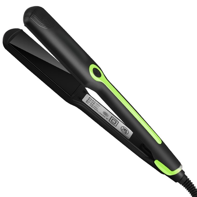 The new cross-border hair straightening and perming ceramic clamp does not damage hair. It can be used for both straightening and curling. It features a large curl of bangs. M141 Item Picture