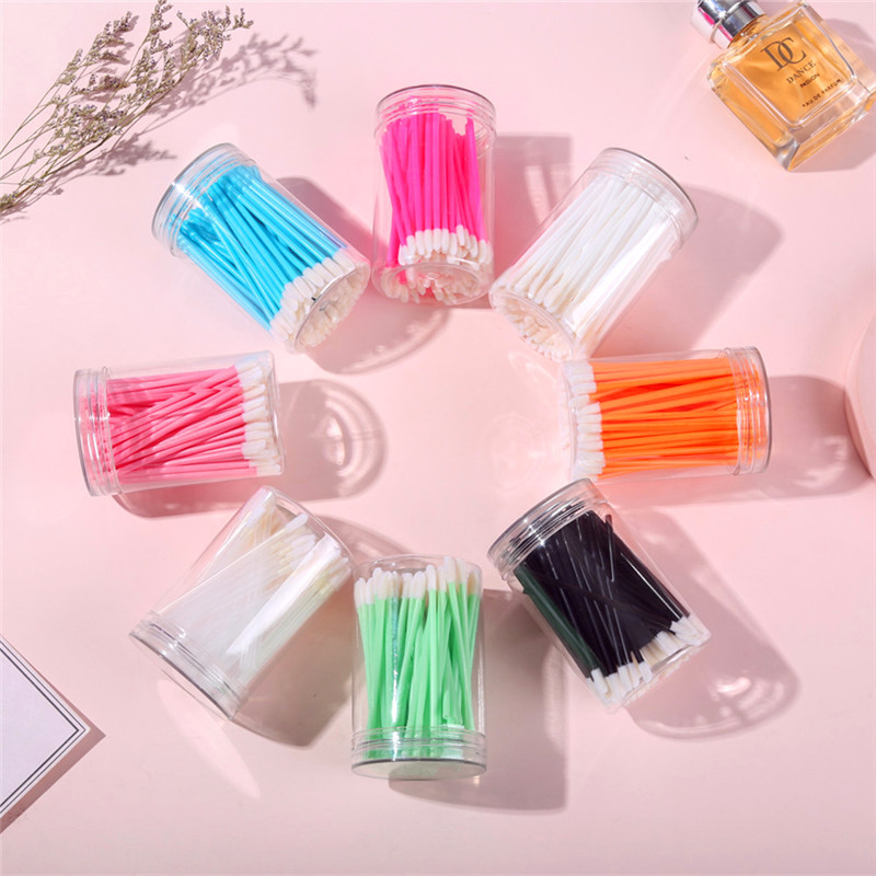 100-barrel disposable lip brushes, lipsticks, glaze sticks, makeup brushes, lip liner, beginner makeup artists wholesale Specification image