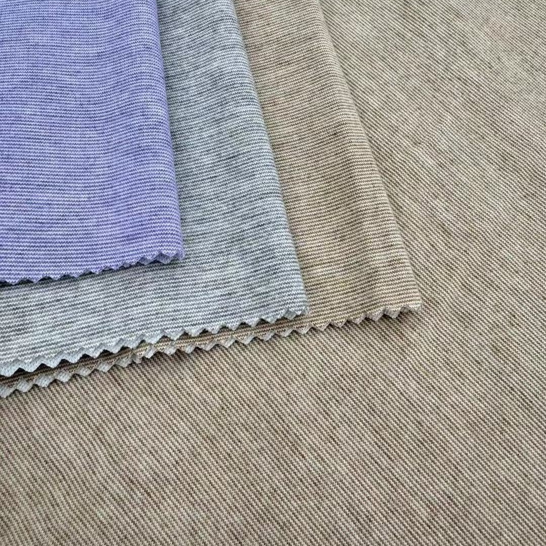 In stock, there is 280g816# cashmere fabric, a fine horizontal striped casual suit base layer and wide-leg pants Specification image