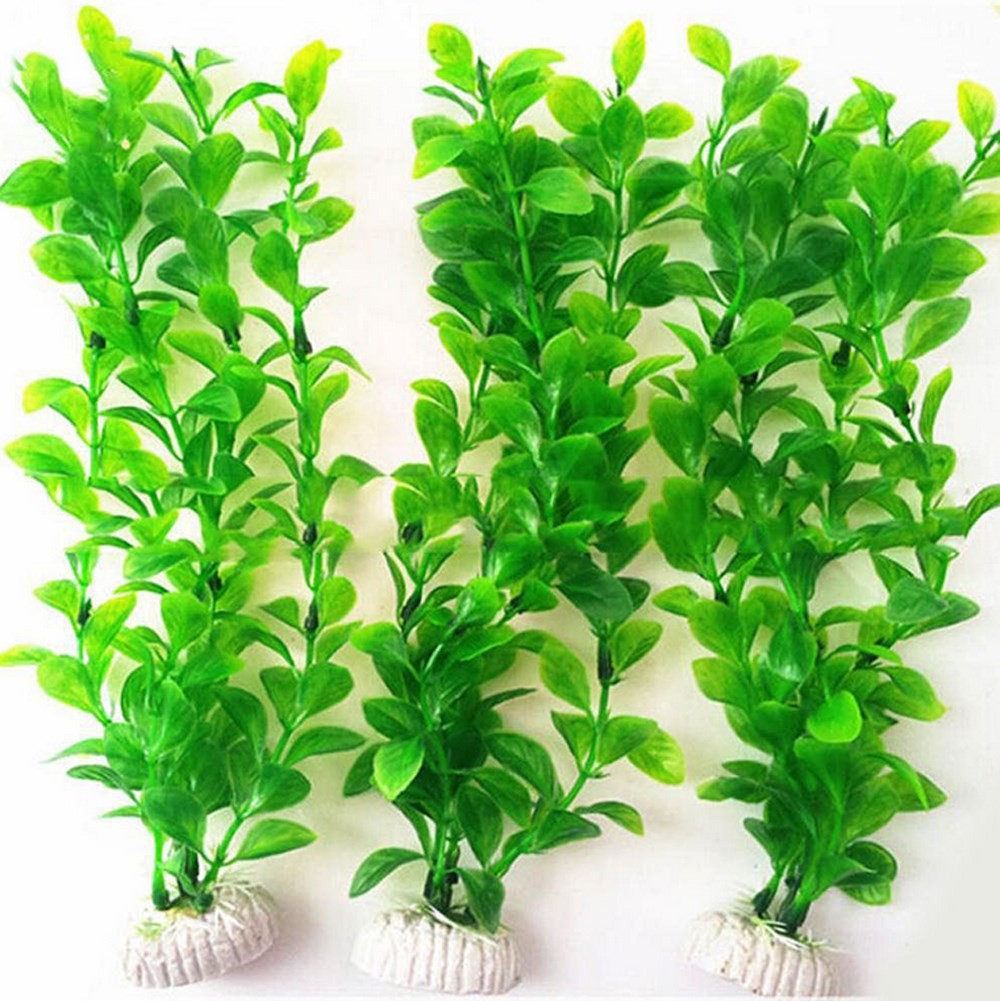 Wholesale high-quality fish tank simulation aquatic plants 25cm long plastic green grass aquarium decoration fish tank decoration aquatic plants