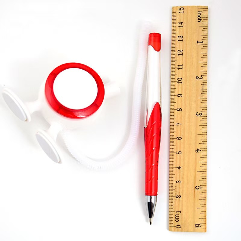 Personalized and creative advertising desk pen gel pen can be printed and pasted on the desktop counter. The manufacturer of printed signature pens Specification drawing