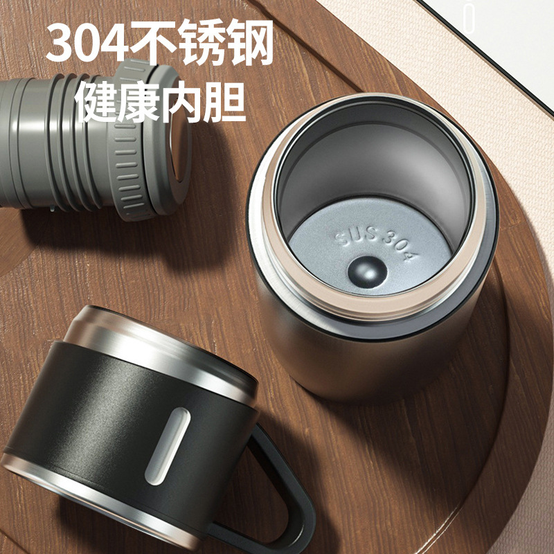 创意礼品保温杯商务公司广告礼盒套装手提便携不锈钢保温泡茶细节图