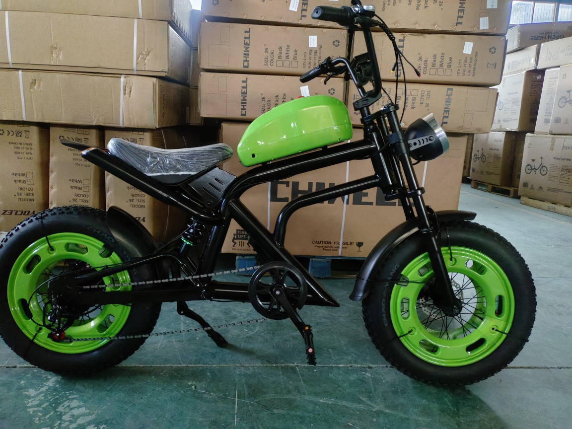 The new Harley-Davidson electric-assisted bicycle motorcycle 48v20ah high-power fat tire off-road motorcycle for snow Item Picture