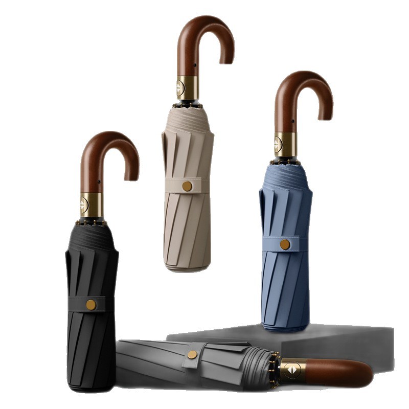 雨伞/雨伞饰品/天堂伞/长柄伞色丁/花色伞白底实物图