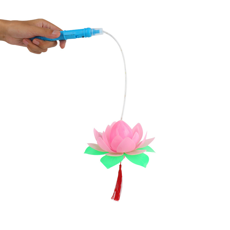 2026 Lotus Lantern, Lion Dance Small Lantern, Lantern Festival Decorative Lantern, Festive and Joyous Lantern Set Item Picture