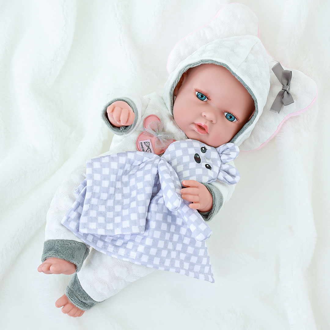 Amazon reborn doll, vinyl toy, children's sleeping doll doll, baby doll gift trend Specification image