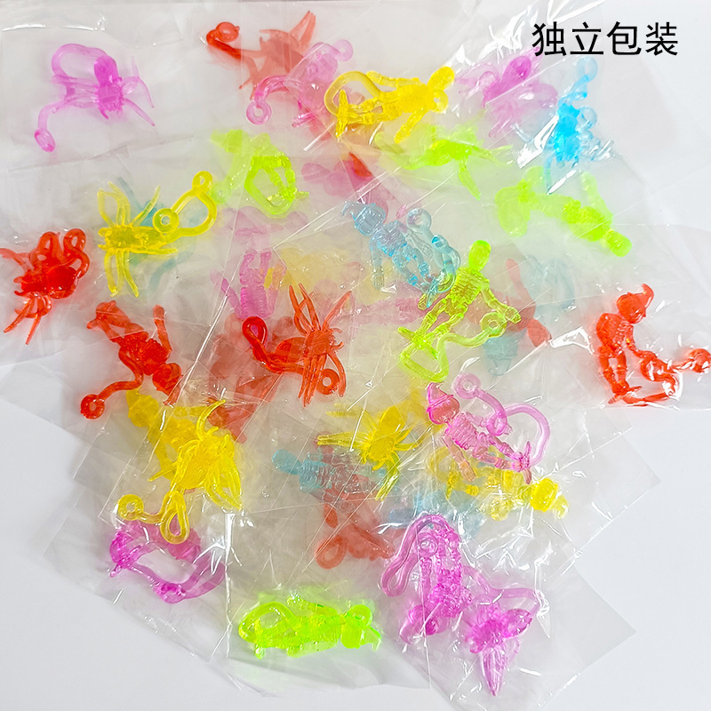 Cross-border new Halloween creative sticky spider Pumpkin human skeleton Halloween creative prank climbing wall stickiness extension Specification image
