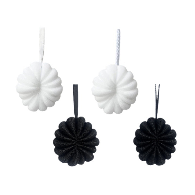 New 50g bath ball, non-scattering soft bath flower, universal bath foaming net, single ball, large scrubbing ball Item Picture
