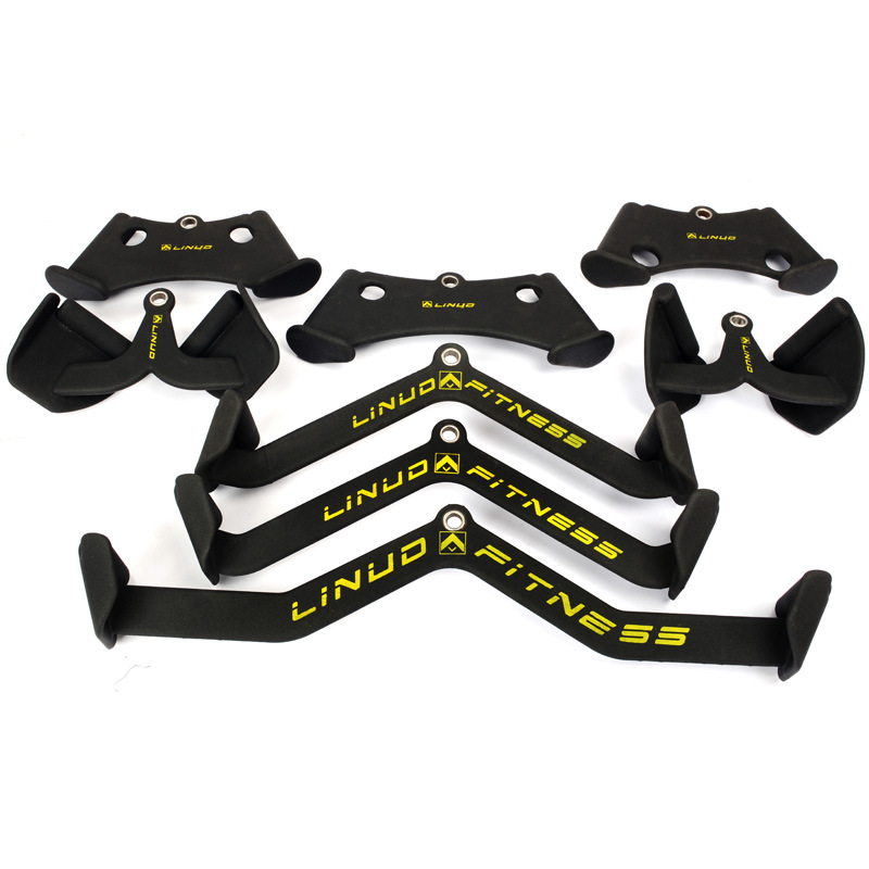 High pull-down handle, low pull-down grip, back exercise accessories, sitting row, back muscle training, gantry, back pull training Specification image