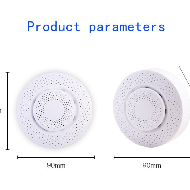 Tuya Smart wifi Air Box Smart Home Formaldehyde Gas Carbon Dioxide Wireless Temperature and Humidity Detector Item Picture