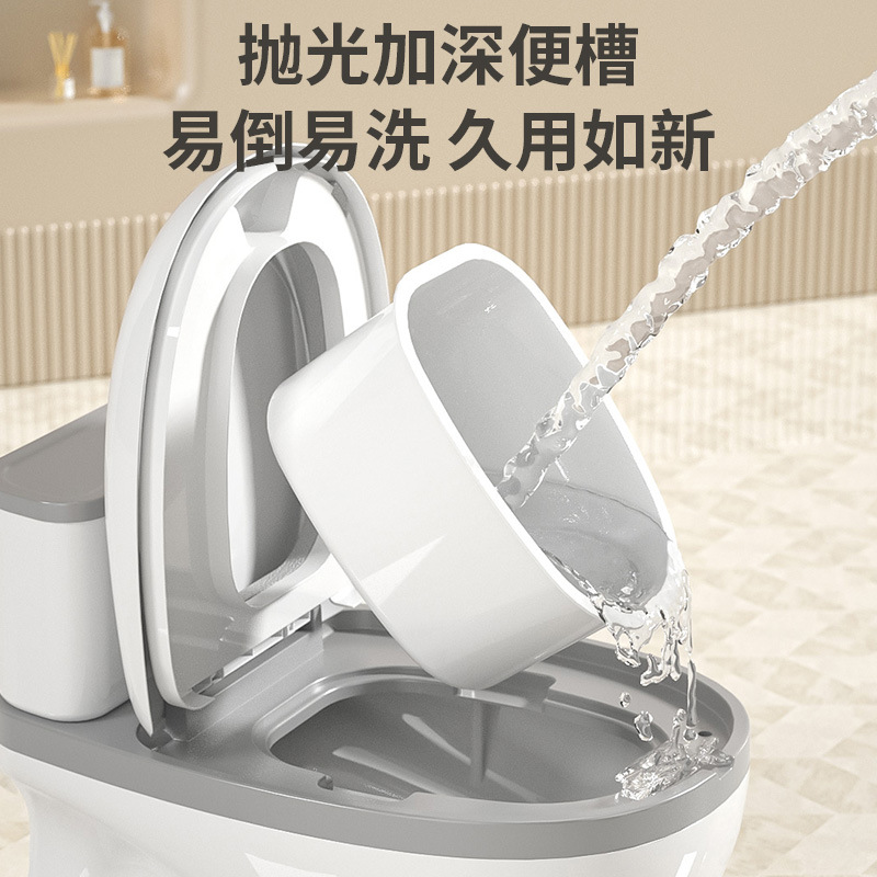 Children's simulated toilet seat, baby girl's small toilet stool, urinal, boy and girl's toilet training, toilet seat, urinal Specification image