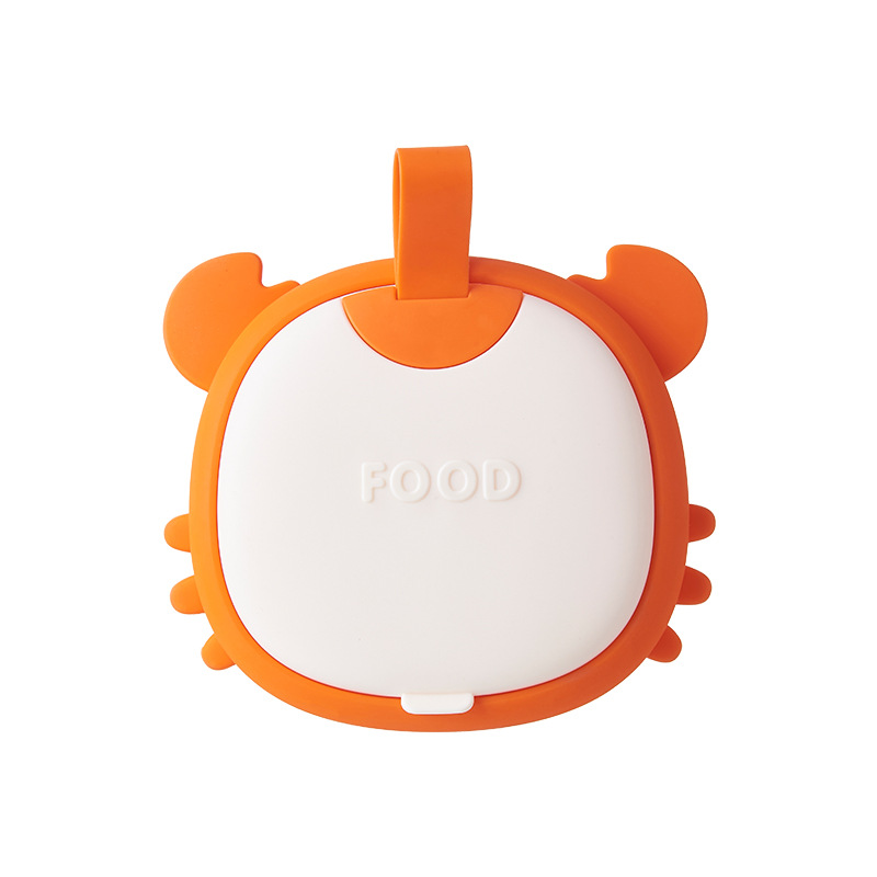 Baby food bowls, training spoons, special self-feeding tableware for babies, anti-drop and anti-scald, children's eating plates, silicone Item Picture