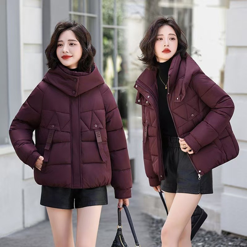 Invierno 2026 nuevo estilo corto cotton clothing aire pequeño hombre engrosado moda caliente abajo cotton clothing chaqueta Specification image